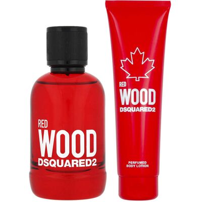Dsquared2 Red Wood EDT 100 ml + BL 150 ml (woman) 1 pcs Dsquared2 Red Wood EDT 100 ml + BL 150 ml (woman) 1 pcs