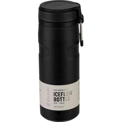 Stanley Iceflow Bottle Twist Flip 0,47 L Black 2.0 Stanley Iceflow Bottle Twist Flip 0,47 L Black 2.0