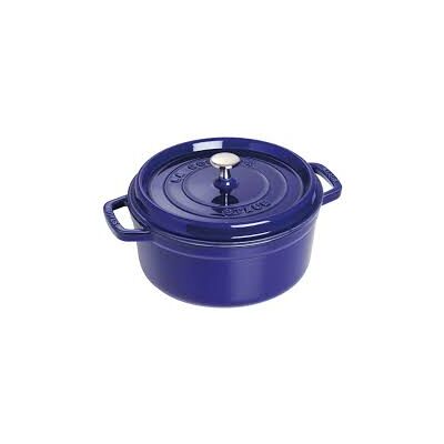 Staub La Cocotte 28cm round, Dark Blue, Cast Iron Staub La Cocotte 28cm round, Dark Blue, Cast Iron