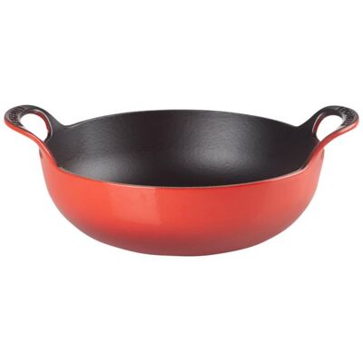 Le Creuset Balti Dish Stewpot 24 cm cherry red (20142240600460) Le Creuset Balti Dish Stewpot 24 cm cherry red (20142240600460)