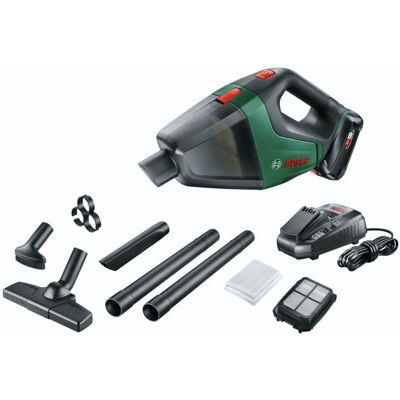 Bosch UniversalVac 18 - Μαύρο, Πράσινο - Σακουλοφόρος 2 σε 1 σκούπα Bosch UniversalVac 18 - Μαύρο, Πράσινο - Σακουλοφόρος 2 σε 1 σκούπα