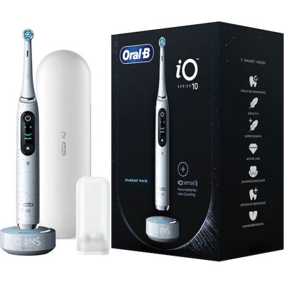 Braun Oral-B iO Series 10 White Electric Toothbrush Braun Oral-B iO Series 10 White Electric Toothbrush