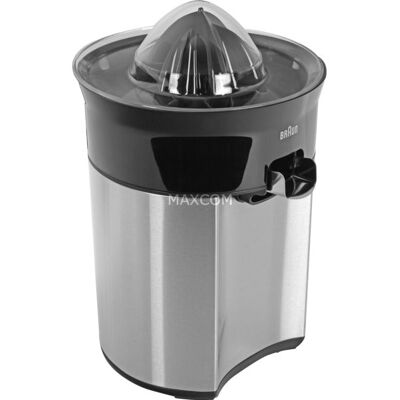 Braun Houshold CitrusQuick 5 Ζιτρουπρέσα CJ5050 (μαύρο/ανοξείδωτο, 60 Watt, άμεση εκροή χυμού) Braun Houshold CitrusQuick 5 Ζιτρουπρέσα CJ5050 (μαύρο/ανοξείδωτο, 60 Watt, άμεση εκροή χυμού)
