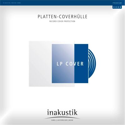 In - Akustik In-Akustik Premium LP Record Covers 12" - 1x50 Pack In - Akustik In-Akustik Premium LP Record Covers 12" - 1x50 Pack