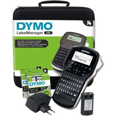 Dymo LabelManager 280 in Practical Soft Case (QWERTZ) Dymo LabelManager 280 in Practical Soft Case (QWERTZ)