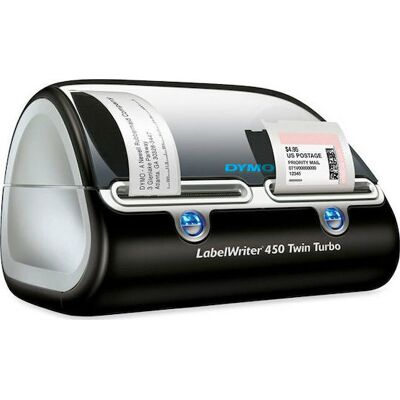 Dymo LabelWriter® 450 Twin Turbo Εκτυπωτής Ετικετών Απευθείας Μεταφοράς USB 600 dpi Dymo LabelWriter® 450 Twin Turbo Εκτυπωτής Ετικετών Απευθείας Μεταφοράς USB 600 dpi