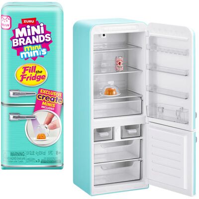 ZURU Mini Brands - Mini Minis Fill the Fridge Playset ZURU Mini Brands - Mini Minis Fill the Fridge Playset