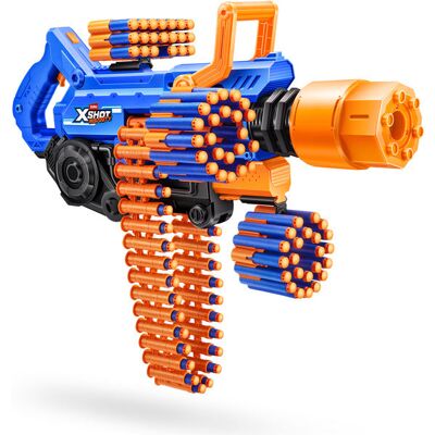 ZURU XSHOT Insanity - Blaster Smoke N Barrel με 72 Βελάκια ZURU XSHOT Insanity - Blaster Smoke N Barrel με 72 Βελάκια