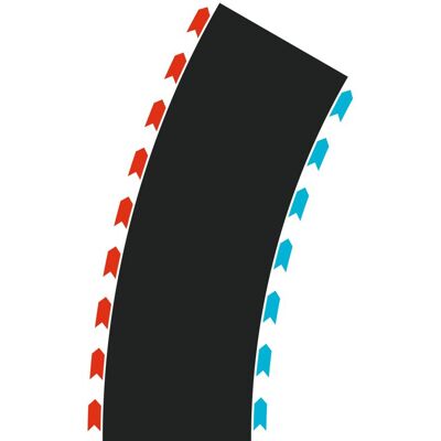 Carrera Hybrid Curves Radius 2 30° (2x L, 2x R) Carrera Hybrid Curves Radius 2 30° (2x L, 2x R)