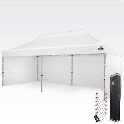 BRIMO - Gazebo 4x8m - 3 τοίχοι - 12 πασσάλους - Gazebo BRIMO - Gazebo 4x8m - 3 τοίχοι - 12 πασσάλους - Gazebo