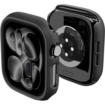 Θήκη Spigen Thin Fit Black Apple Watch 12 42mm Θήκη Spigen Thin Fit Black Apple Watch 12 42mm