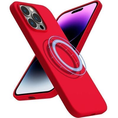OEM Θήκη Orso Cloud Magsafe Red iPhone 14 Pro Max OEM Θήκη Orso Cloud Magsafe Red iPhone 14 Pro Max