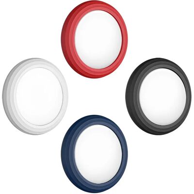 (4 Pack) ESR AirTag Stick-On Silicone Holder Black/White/Red/Blue (4 Pack) ESR AirTag Stick-On Silicone Holder Black/White/Red/Blue