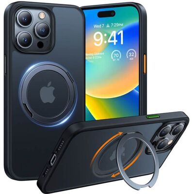 Θήκη Torras Ostand Pro MagSafe Kickstand Black iPhone 15 Pro Max Θήκη Torras Ostand Pro MagSafe Kickstand Black iPhone 15 Pro Max