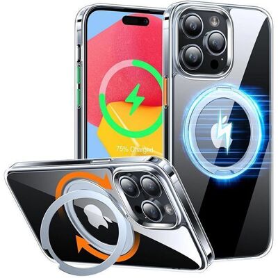 Θήκη Torras Ostand Pro MagSafe Kickstand Clear iPhone 14 Pro Max Θήκη Torras Ostand Pro MagSafe Kickstand Clear iPhone 14 Pro Max