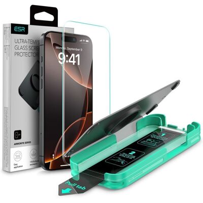 ESR Armorite Ultra-Tough Tempered Glass iPhone 16 Pro Max (With Easy Installation Tray) ESR Armorite Ultra-Tough Tempered Glass iPhone 16 Pro Max (With Easy Installation Tray)