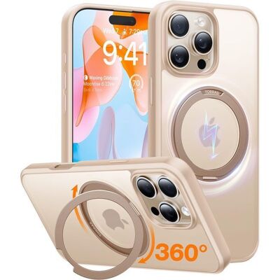 Θήκη Torras Ostand Pro MagSafe Kickstand Desert Gold iPhone 16 Pro Max Θήκη Torras Ostand Pro MagSafe Kickstand Desert Gold iPhone 16 Pro Max