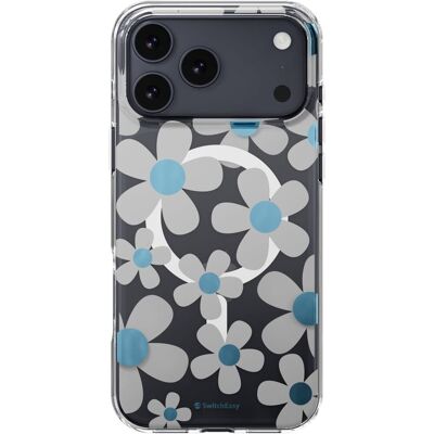 Θήκη SwitchEasy Fleur M Magsafe Blue Grey iPhone 17 Pro Max Θήκη SwitchEasy Fleur M Magsafe Blue Grey iPhone 17 Pro Max