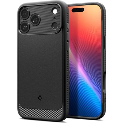 Θήκη Spigen Rugged Armor Magsafe Matte Black iPhone 17 Pro Max Θήκη Spigen Rugged Armor Magsafe Matte Black iPhone 17 Pro Max
