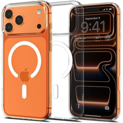Θήκη Spigen Liquid Crystal MagFit MagSafe Clear White iPhone 17 Pro Θήκη Spigen Liquid Crystal MagFit MagSafe Clear White iPhone 17 Pro