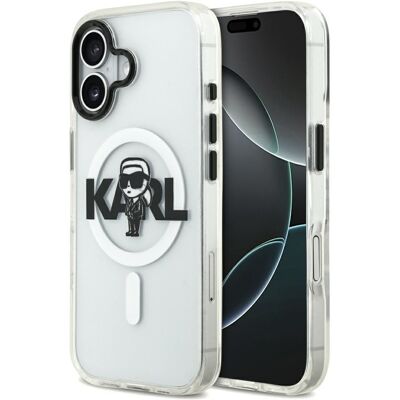 Θήκη Karl Lagerfeld IML Karl Sketch Logo MagSafe Clear iPhone 17 Θήκη Karl Lagerfeld IML Karl Sketch Logo MagSafe Clear iPhone 17