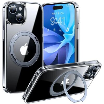 Θήκη Torras Ostand Pro MagSafe Kickstand Clear iPhone 15 Θήκη Torras Ostand Pro MagSafe Kickstand Clear iPhone 15