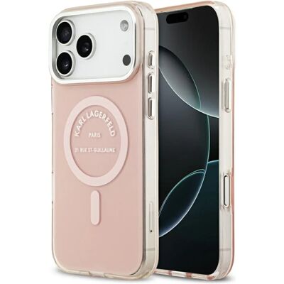 Θήκη Karl Lagerfeld IML Karl RSG Logo MagSafe Pink iPhone 17 Pro Max Θήκη Karl Lagerfeld IML Karl RSG Logo MagSafe Pink iPhone 17 Pro Max
