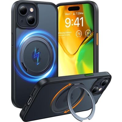 Θήκη Torras Ostand Pro MagSafe Kickstand Black iPhone 15 Θήκη Torras Ostand Pro MagSafe Kickstand Black iPhone 15