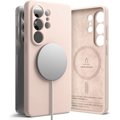 Θήκη Ringke Silicone Magnetic MagSafe Pink Sand Samsung Galaxy S26 Ultra Θήκη Ringke Silicone Magnetic MagSafe Pink Sand Samsung Galaxy S26 Ultra