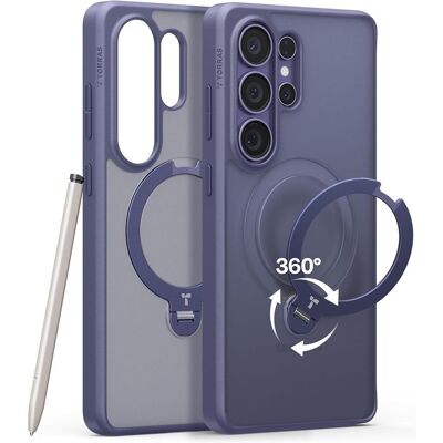 Θήκη Torras Ostand Q3 Spin MagSafe Kickstand Dark Purple Samsung Galaxy S26 Ultra Θήκη Torras Ostand Q3 Spin MagSafe Kickstand Dark Purple Samsung Galaxy S26 Ultra