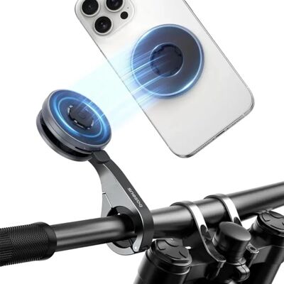 Baseus Magnetic Aluminium Alloy Bike Phone Holder PrimeTrip VB1 Black Baseus Magnetic Aluminium Alloy Bike Phone Holder PrimeTrip VB1 Black