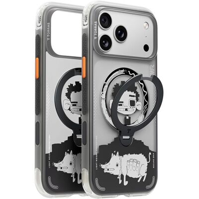 Θήκη Torras Ostand Spin Air MagSafe Kickstand Dawnbreak Guard iPhone 17 Pro Θήκη Torras Ostand Spin Air MagSafe Kickstand Dawnbreak Guard iPhone 17 Pro