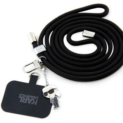 Guess Karl Lagerfeld Universal Crossbody Cord CBDY Black Guess Karl Lagerfeld Universal Crossbody Cord CBDY Black