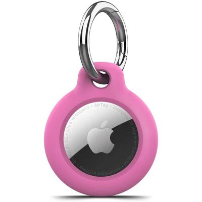 Θήκη Tech-Protect AirTag 1/2 Silicone Keychain Pink Θήκη Tech-Protect AirTag 1/2 Silicone Keychain Pink