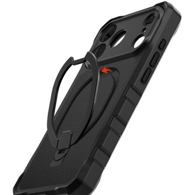 Θήκη ITSKINS Supreme Nylon Stand MagSafe Black iPhone 18 Pro Max/17 Pro Max Θήκη ITSKINS Supreme Nylon Stand MagSafe Black iPhone 18 Pro Max/17 Pro Max