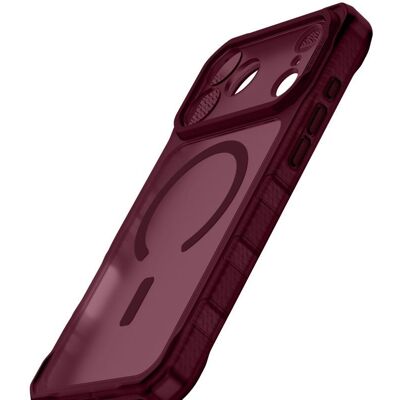 Θήκη ITSKINS Supreme Frost MagSafe Plum iPhone 18 Pro Max/17 Pro Max Θήκη ITSKINS Supreme Frost MagSafe Plum iPhone 18 Pro Max/17 Pro Max