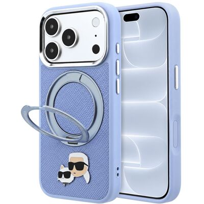 Θήκη Karl Lagerfeld 360 Karl Choupette Pin MagSafe Light Blue iPhone 18 Pro Max/17 Pro Max Θήκη Karl Lagerfeld 360 Karl Choupette Pin MagSafe Light Blue iPhone 18 Pro Max/17 Pro Max