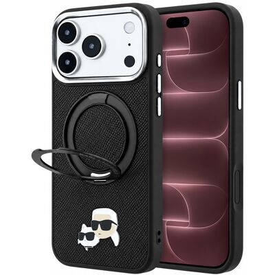 Θήκη Karl Lagerfeld 360 Karl Choupette Pin MagSafe Black iPhone 18 Pro Max/17 Pro Max Θήκη Karl Lagerfeld 360 Karl Choupette Pin MagSafe Black iPhone 18 Pro Max/17 Pro Max