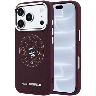 Θήκη Karl Lagerfeld Leather Point and C Sketch MagSafe Burgundy iPhone 18 Pro Max/iPhone 17 Pro Max Θήκη Karl Lagerfeld Leather Point and C Sketch MagSafe Burgundy iPhone 18 Pro Max/iPhone 17 Pro Max