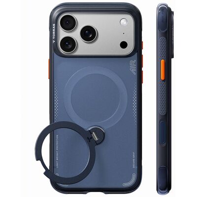 Θήκη Torras Ostand Spin Air Q3 MagSafe Kickstand Deep Blue iPhone 18 Pro/17 Pro Θήκη Torras Ostand Spin Air Q3 MagSafe Kickstand Deep Blue iPhone 18 Pro/17 Pro