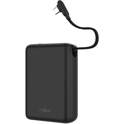 Fixed Zen 20 Loop Built-in Cable Mini Power Bank 20000mAh 40W Black Fixed Zen 20 Loop Built-in Cable Mini Power Bank 20000mAh 40W Black