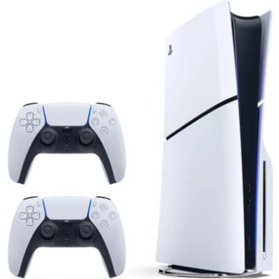Ψηφιακή Κονσόλα παιχνιδιών Sony PlayStation 5 Slim Digital Edition 825GB with 2 Dualsense Controller White EU Ψηφιακή Κονσόλα παιχνιδιών Sony PlayStation 5 Slim Digital Edition 825GB with 2 Dualsense Controller White EU