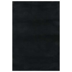 vidaXL fekete csúszásmentes rövid szálú mosható szőnyeg 160 x 230 cm