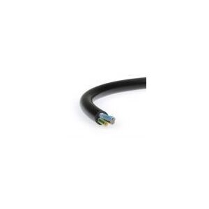 MT (H05VV-F) 3x1,5 mm2 fekete sodrott réz PVC szigetelésű 300/500V kábel