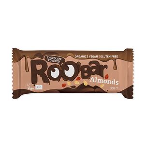 Smart Organic BIO Roobar vegán szelet - mandula &amp; csokoládé, 30 g