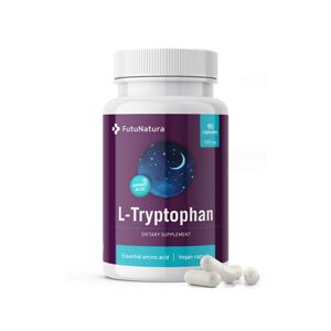 FutuNatura L-Triptofán 500 mg - mentális jóllét és alvás, 90 kapszula