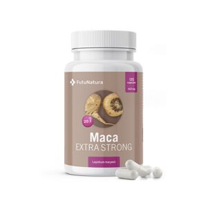 FutuNatura Maca 20:1 Extra Strong 8000 mg - energia és szexuális erő, 120 kapszula