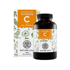 Nature Love C-vitamin BIO acerolából, 180 kapszula