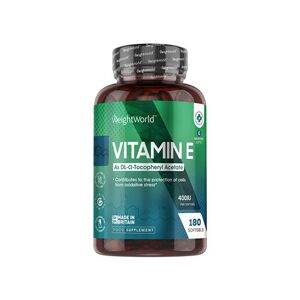WeightWorld E-vitamin, 400 i.e., 180 lágy kapszula