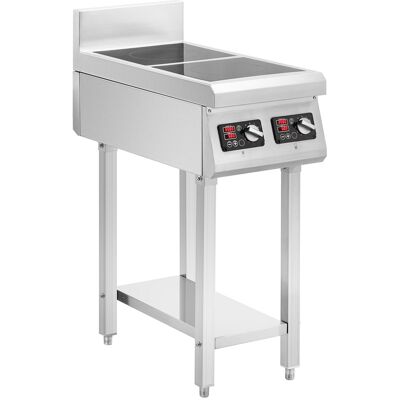 Indukciós főzőlap - 2 x 20 cm - 10 szint - időzítő - Royal Catering RCIK-3500IC2.1 Indukciós főzőlap - 2 x 20 cm - 10 szint - időzítő - Royal Catering RCIK-3500IC2.1